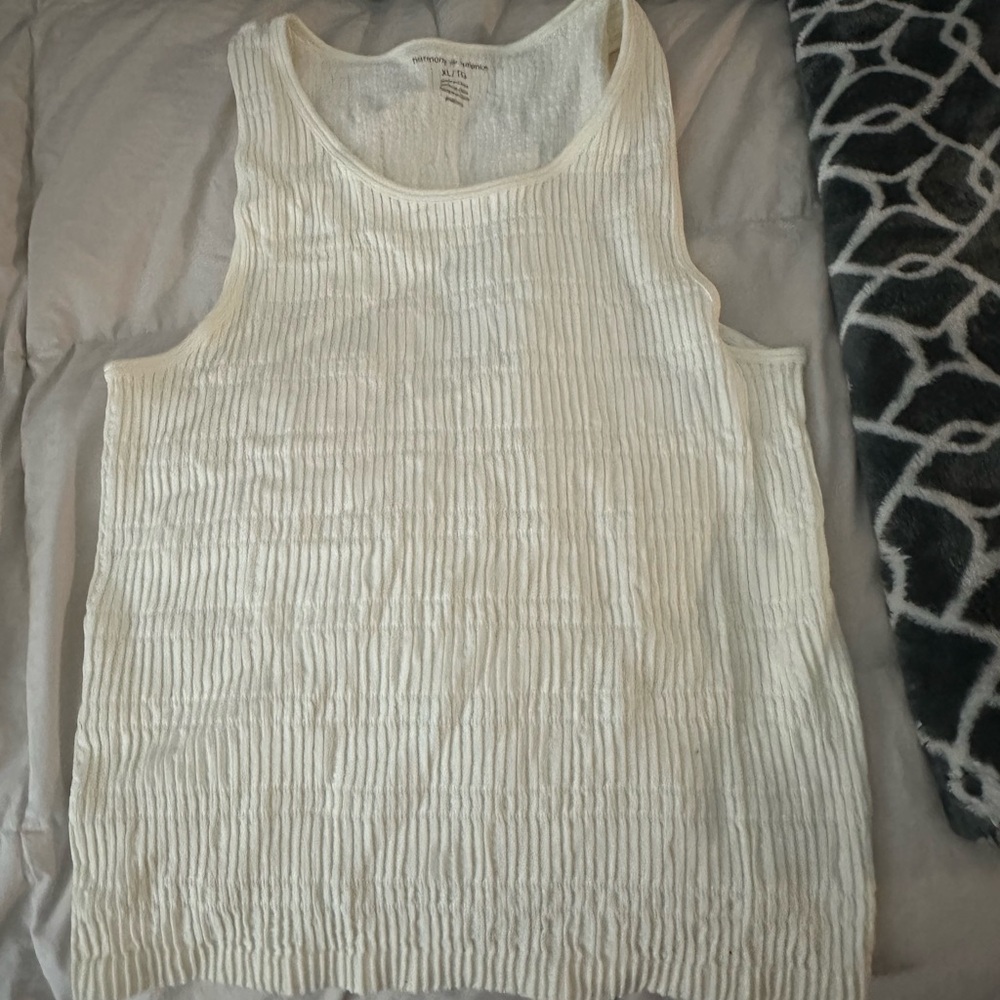 Women's Cream Tank Top